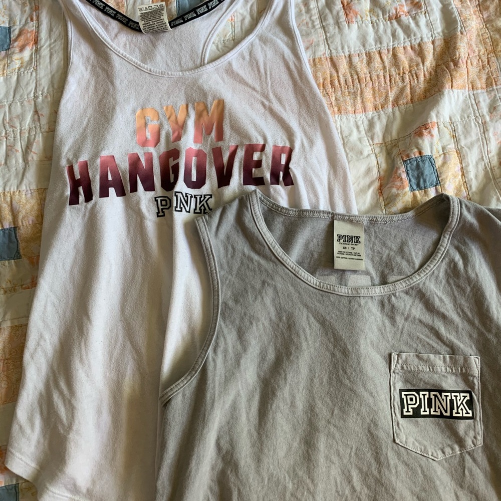 Pink tanks